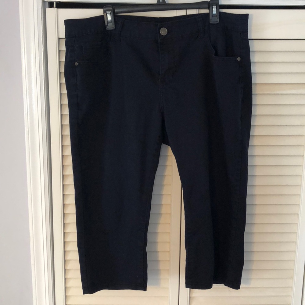 Capri size 20 navy Blue